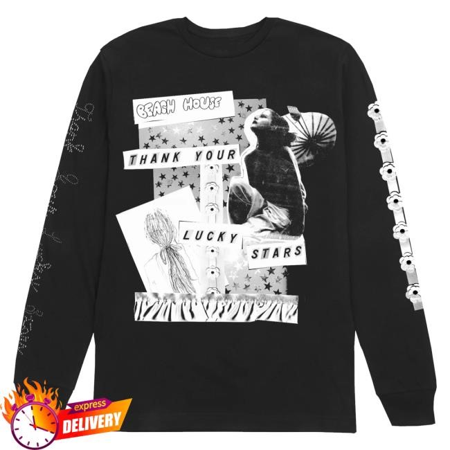 Trending Beach House Baltimore Merch Store Skater Long Sleeve Black Long Sleeve Shirt
