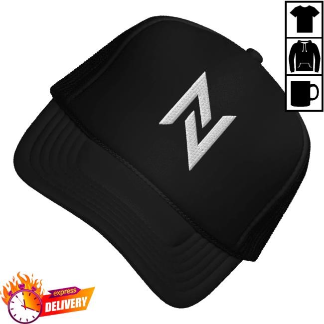 Official Nevertel Merch N Logo Meshback Embroidered Hat Black