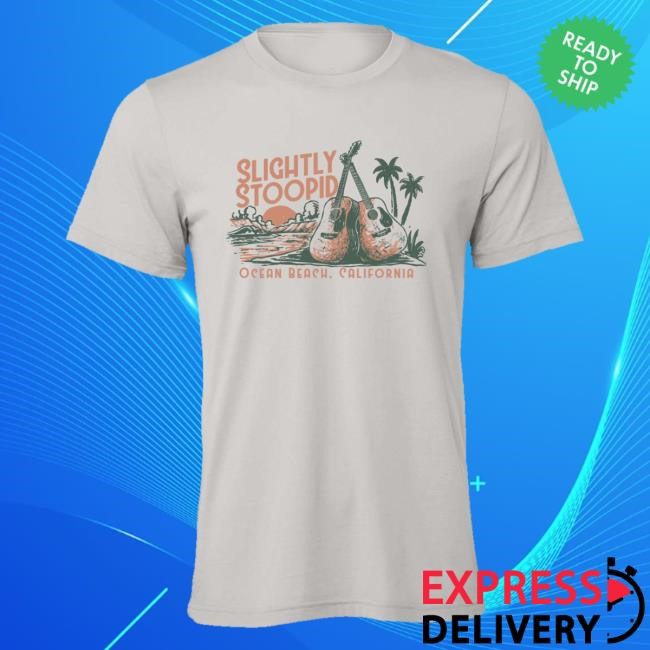 Official Slightly Stoopid Merch Shop Store Acoustic Beach Athletic New Shirt