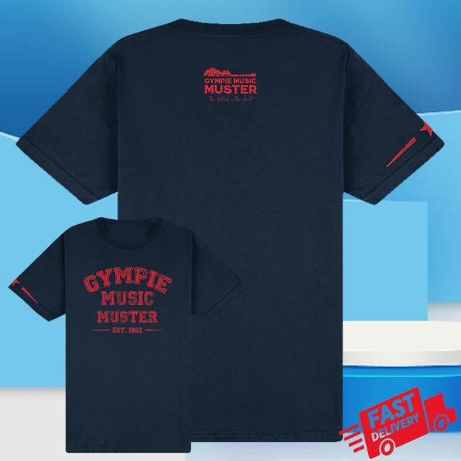 Gympie Music Muster Merch Shop Store Muster College Shirts