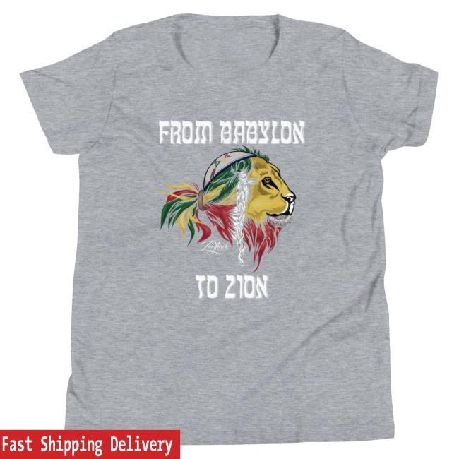 Official Zionmerch Babylon To Zion Shirts
