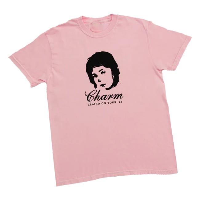Trending Clairo Merch Store Clairo On Tour Zip Up Hoodie (Light Pink)
