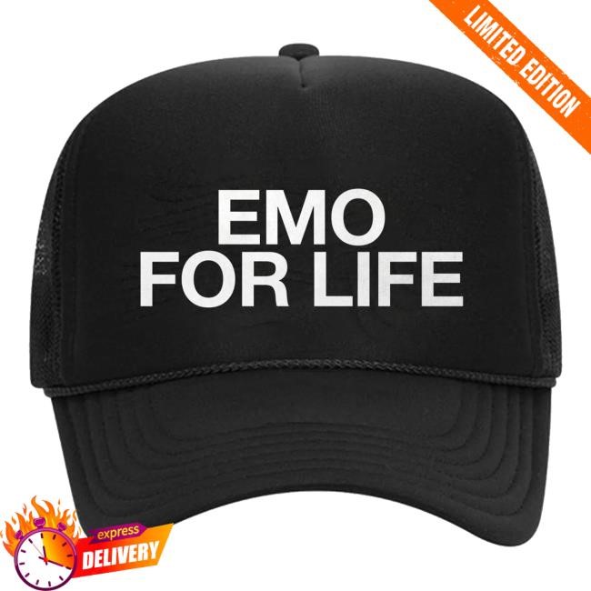 Official Thirty Second Stomars Store Emo For Life Trucker Hat