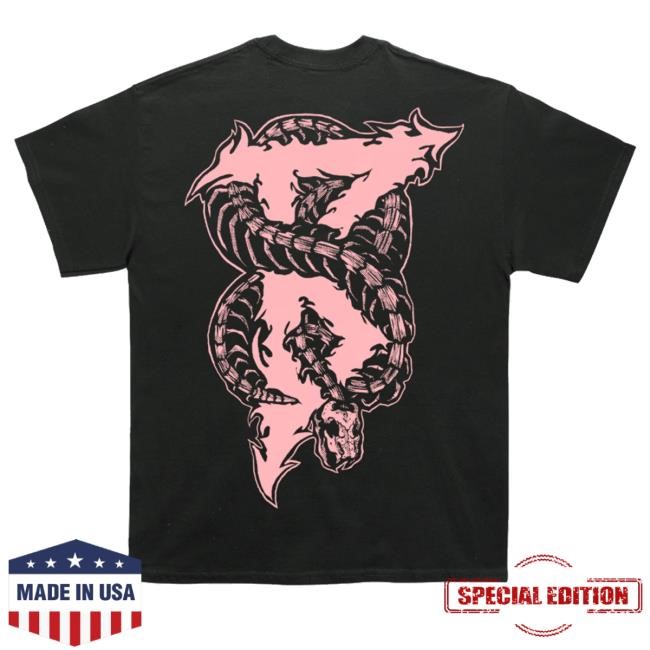 Official Beartooth Store Merch Metal Snake T-Shirt