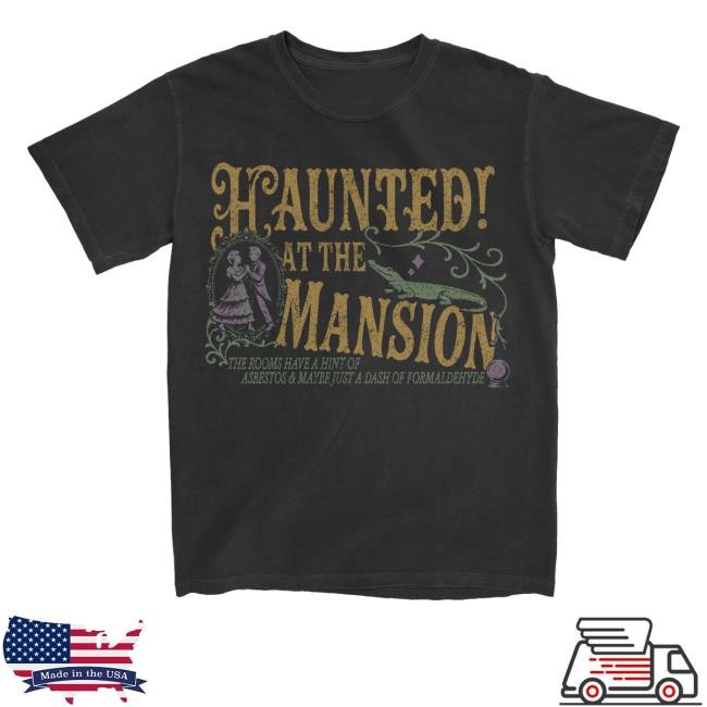 Official Lostbros Trading Merch Shop Store Haunted At The Mansion Tank Top