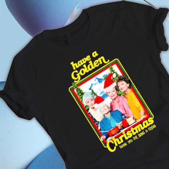 Official Golden Stay Christmas Tank Top