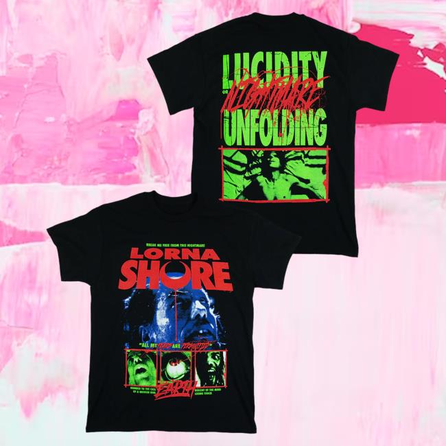 Official Lorna Shore Merch Store Lorna Shore Nightmare Hot Shirt LornaShore
