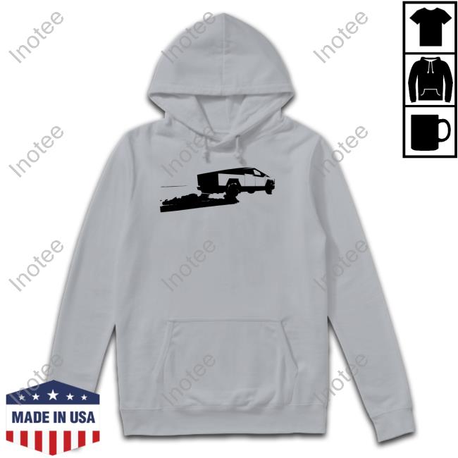 Tesla Merch Cybertruck Foundation Crewneck Sweatshirt