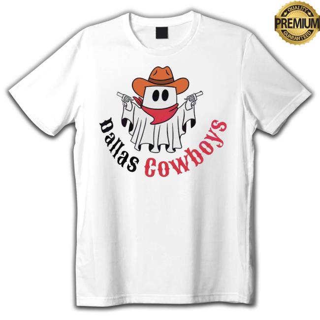 Funny Ghost Dallas Cowboys Long Sleeve T Shirt