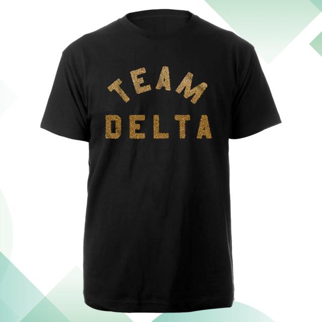 Official Merch Bar Delta Goodrem Team Delta Hoodies Black MerchBar