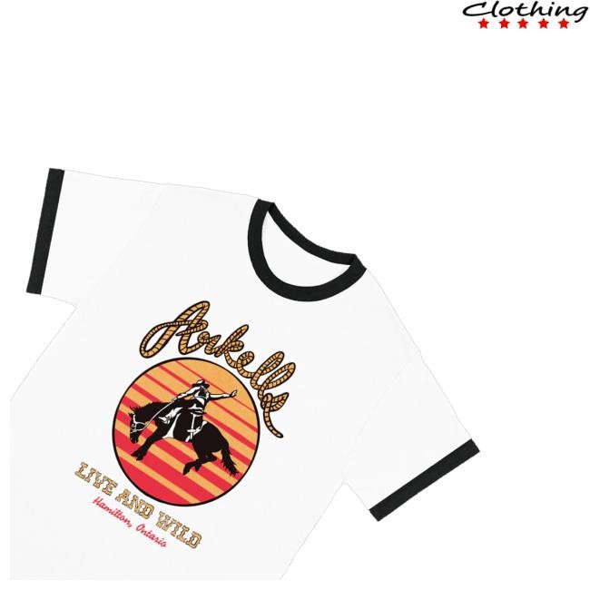 Official Arkells Music Live And Wild Ringer Shirts