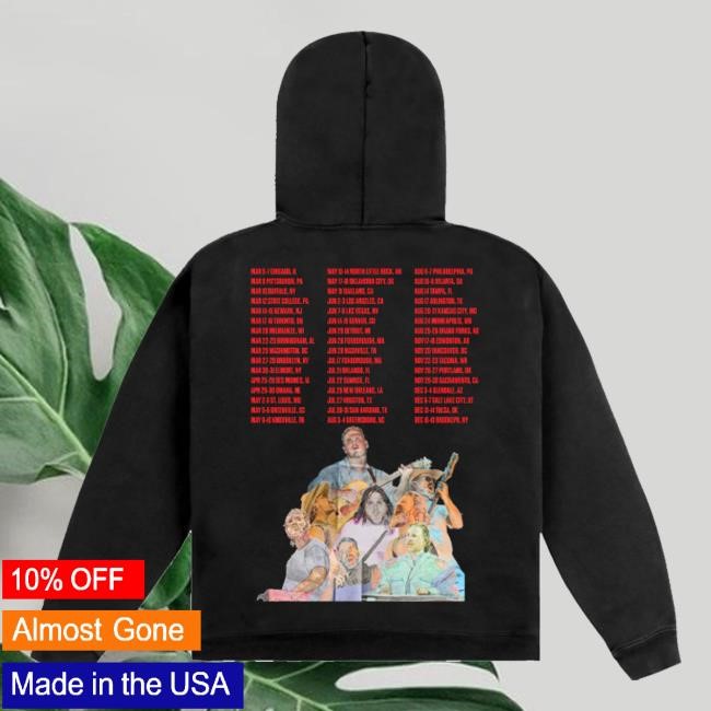 Zachbryan Shop Merch Zb Tour Washed Black Long Sleeve Shirt