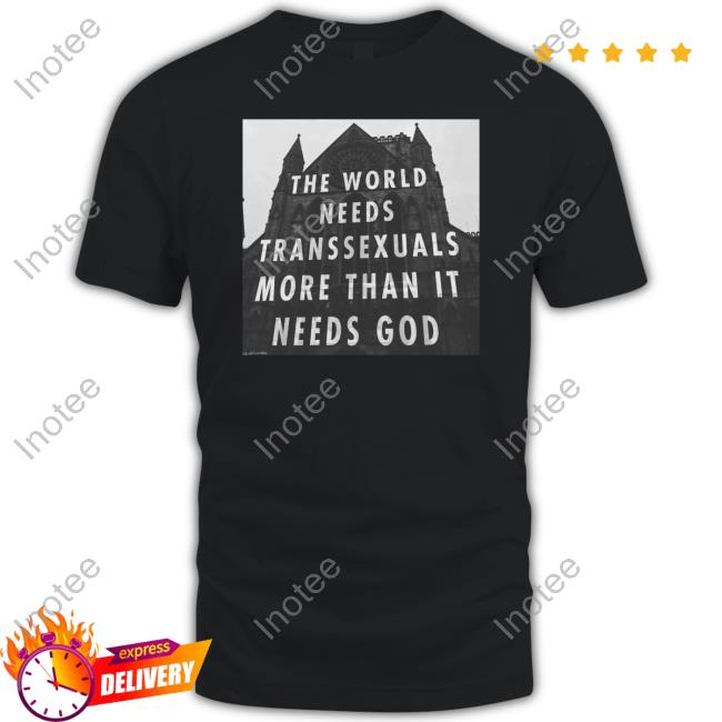 The World Needs Transsexuals Poster Hoodie