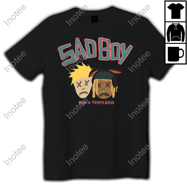 Machine Gun Kelly Merch Sad Boy Mgk X Trippie Redd Hoodie Sweatshirt