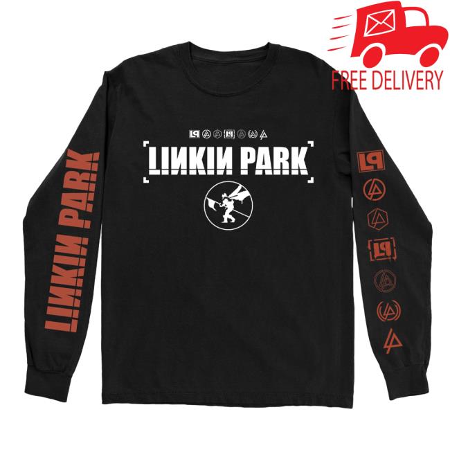 Official Linkin Park Merch Store Icon Stacks Long Sleeve Tshirt LinkinPark Apparel Clothing Shop