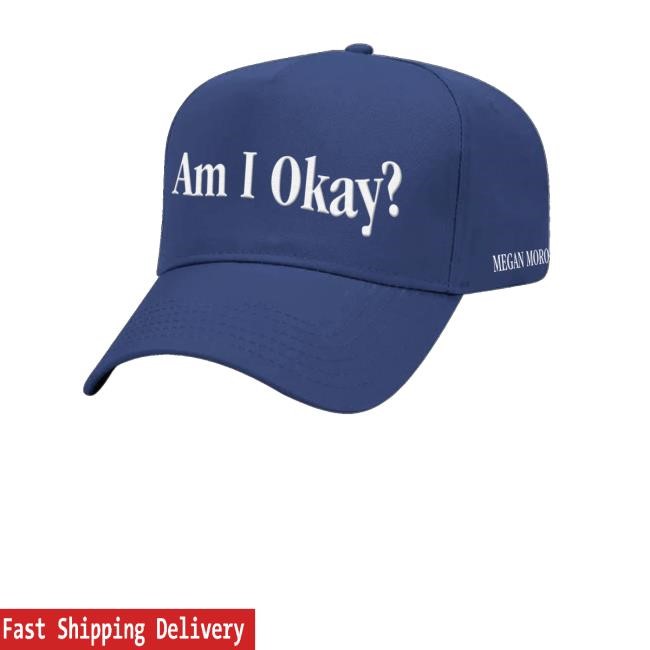 Megan Moroney Shop Am I Okay Blue Album Hat