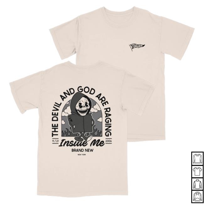 Official Brand New Merch The Devil And God Cartoon Long Sleeve T Shirt