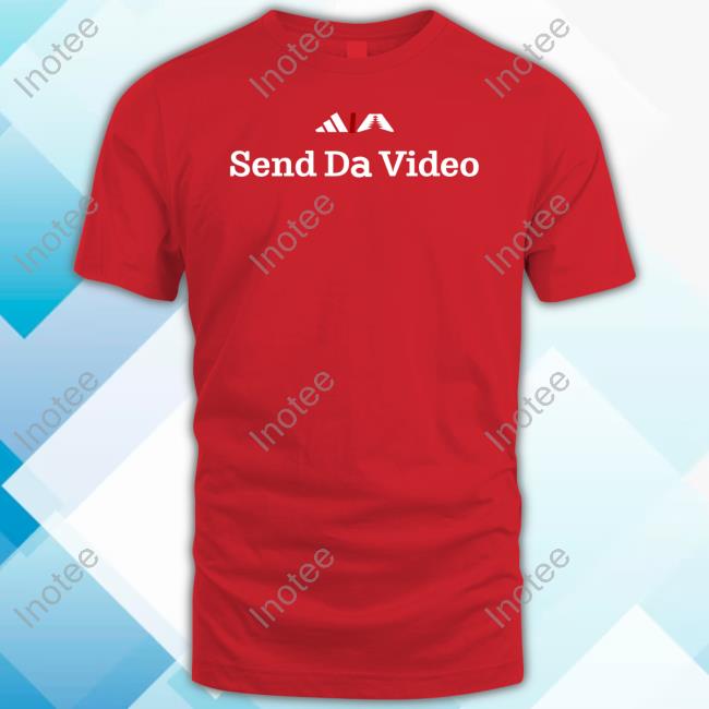 Anthony Edwards Wearing Send Da Video Tee Shirt