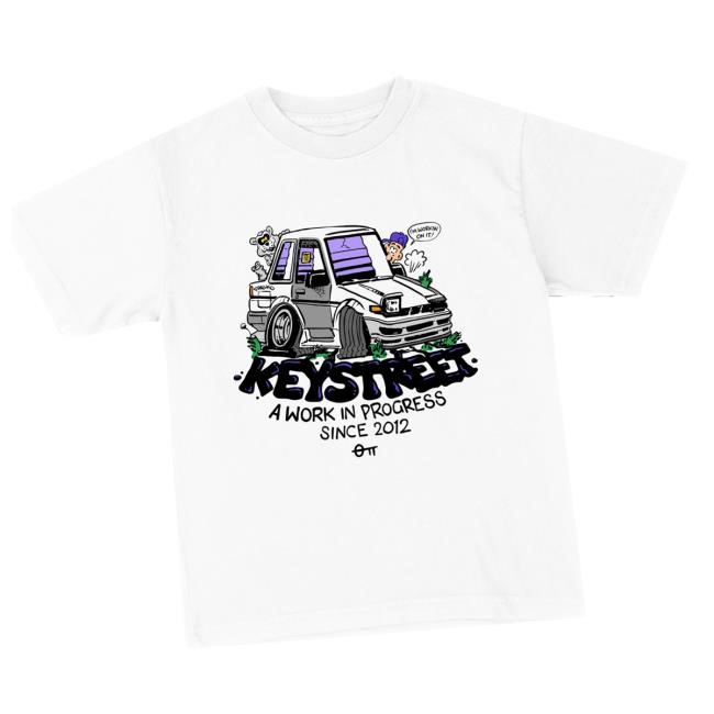 Official Key Street Store Merch Wip Tee (Key Street X Frko) Hoodie