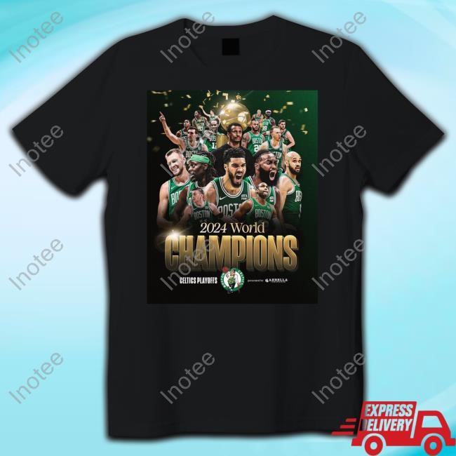 Boston Celtics 2024 World Champions T-Shirt