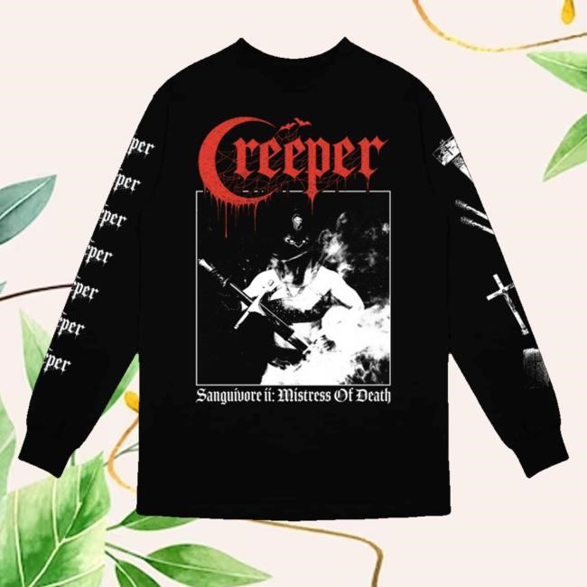 Official Creeper Cult Merch Shop Store Mistress Of Death Classic Shirt Official Creeper Cult Mistress Of Death Classic Shirt