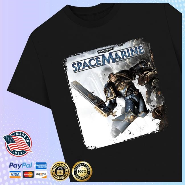 Warhammer Merch Shop Store Official Limited Warhammer 40,000 Space Marine Tee