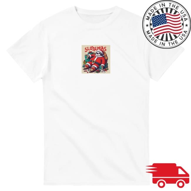 Slothfullthings Merch Classic Shirt Man Happy Slothmas