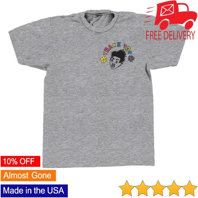 De La Soul Merch Shop Store Official Thank You Dave Grey New Shirt