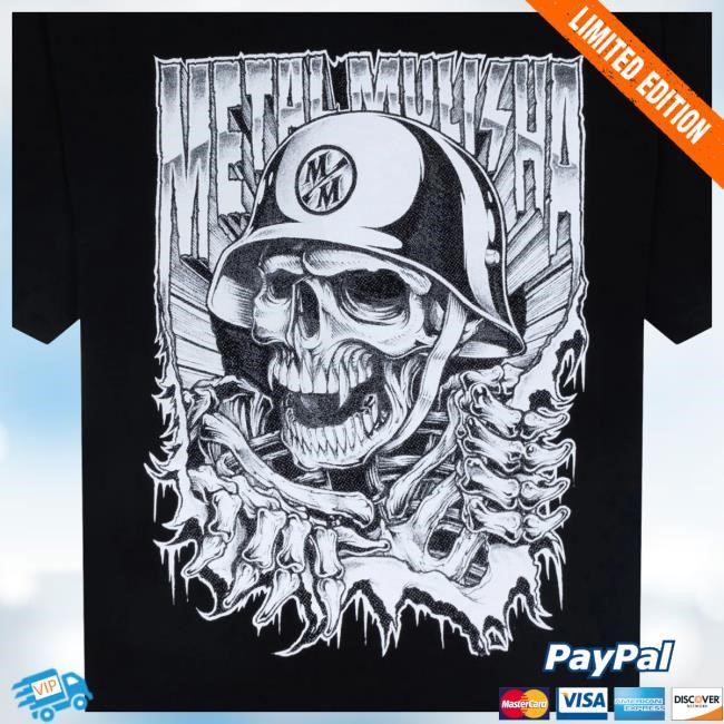 Metal Mulisha Merch Shop Destroy Hooded Sweatshirt
