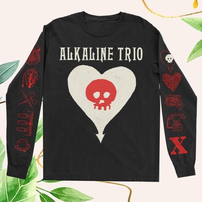 Alkaline Trio Merch Album Icons 2024 Long Sleeve Long Sleeve Shirt