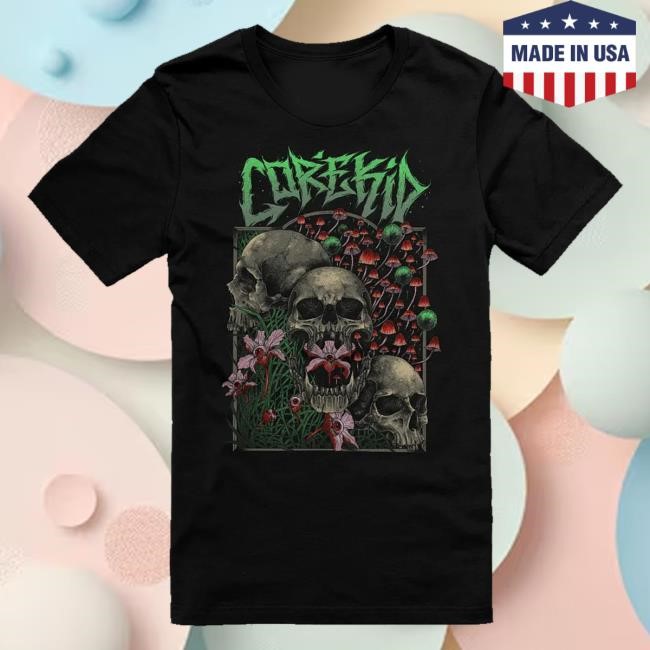 Official Corekid Merch Shop Store Fungal Rebirth New Shirt