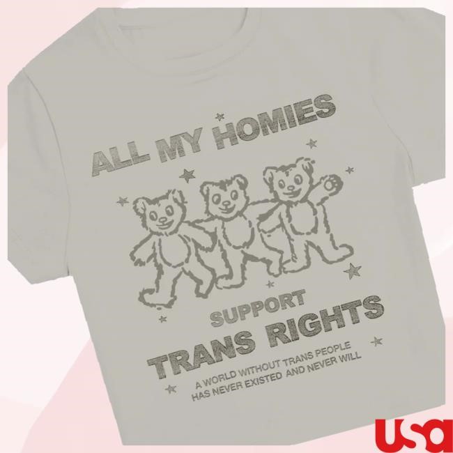 Chnge Merch Shop Store Official All My Home Support Trans Rights New Shirt