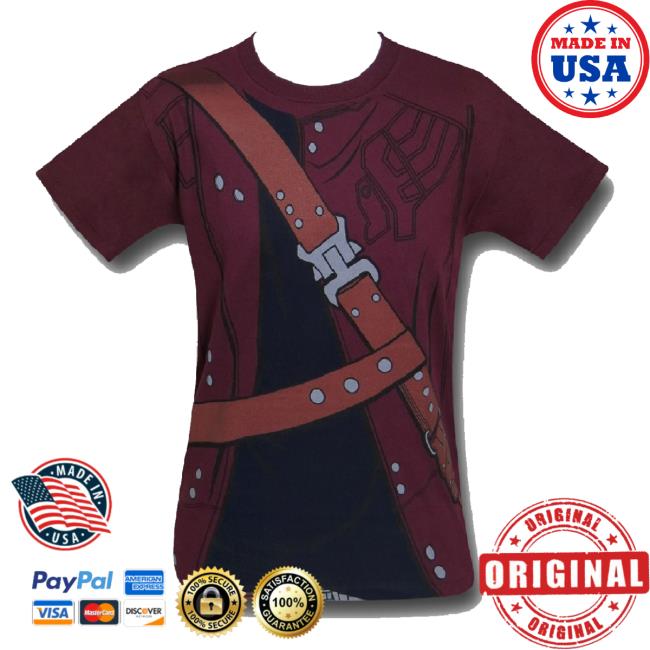 Teesforall Guardians Of The Galaxy Star Lord Costume Shirt