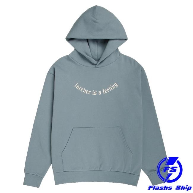 Official Lucy Dacus Merch Forever Is A Feeling Hooded Sweatshirt