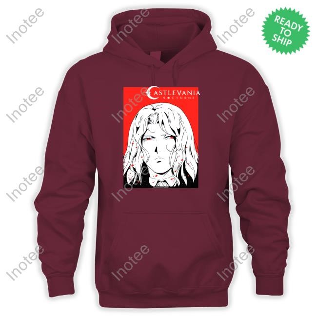 Samuel Deats Castlevania Nocturne Alucard Frame Hoodie
