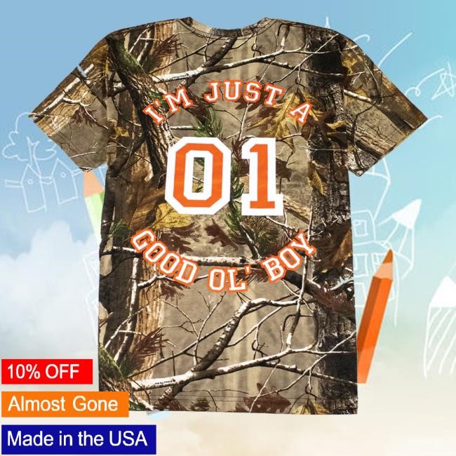 Good Ol' Boy Waylon Jennings Mens Realtree Tie Dye Crewneck Sweatshirt