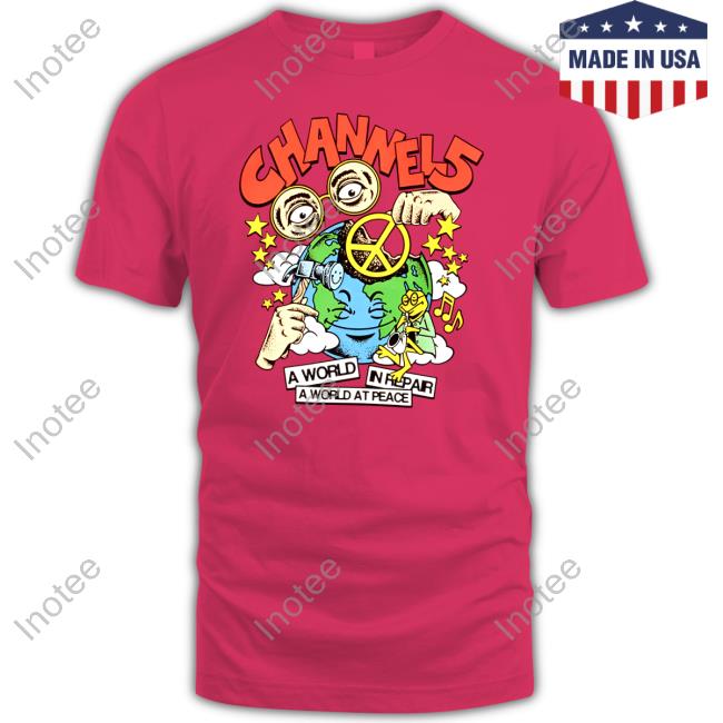 Channel5 A World In Repair A World At Peace T Shirt Channel Five Merch Channel5 A World In Repair A World At Peace Long Sleeve