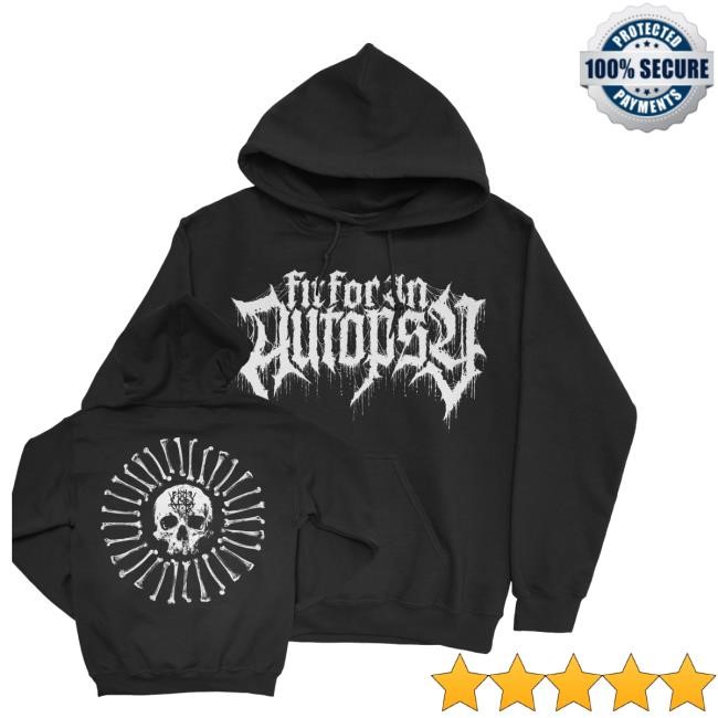Official Fit For An Autopsy Skull And Bone Classic Shirt