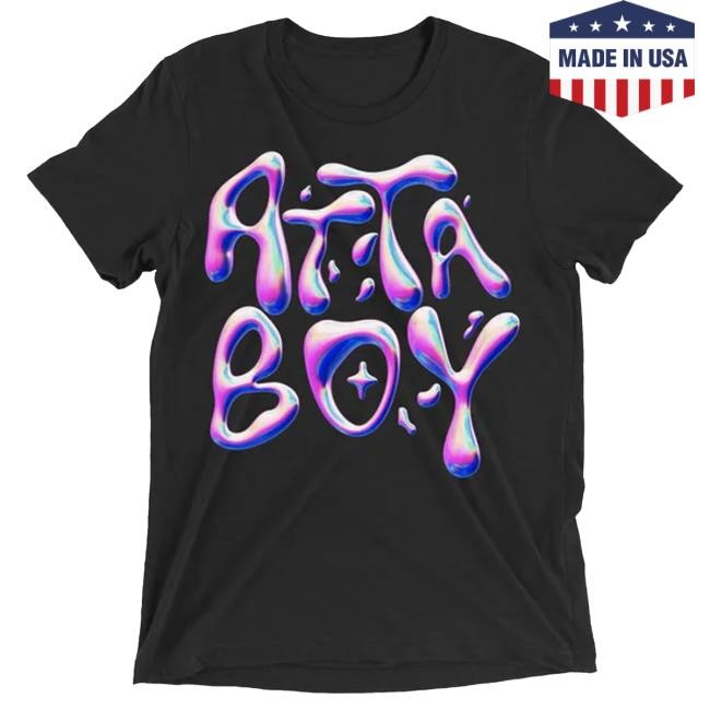 Attaboy Merch Blob Zip Hoodie Black