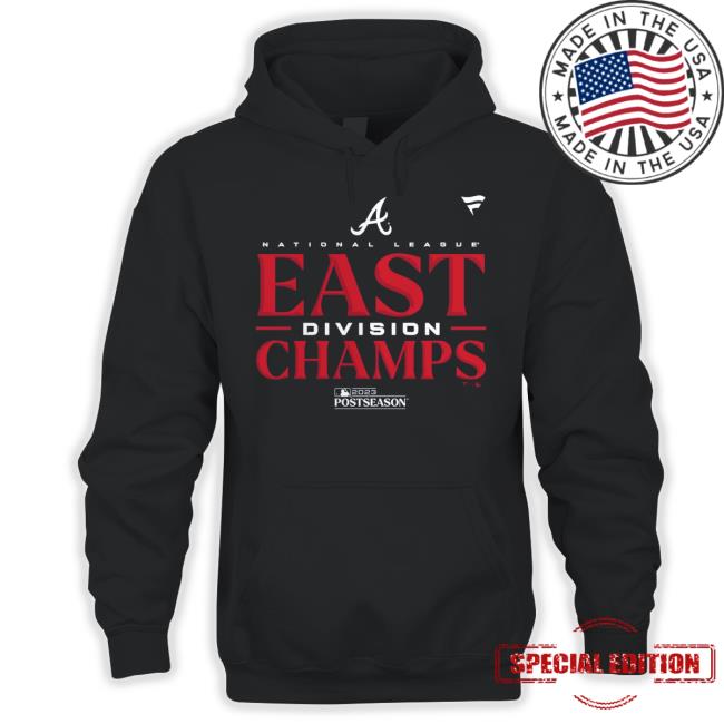 Atlanta Braves 2023 Nl East Division Champions Locker Room Tee Shirt