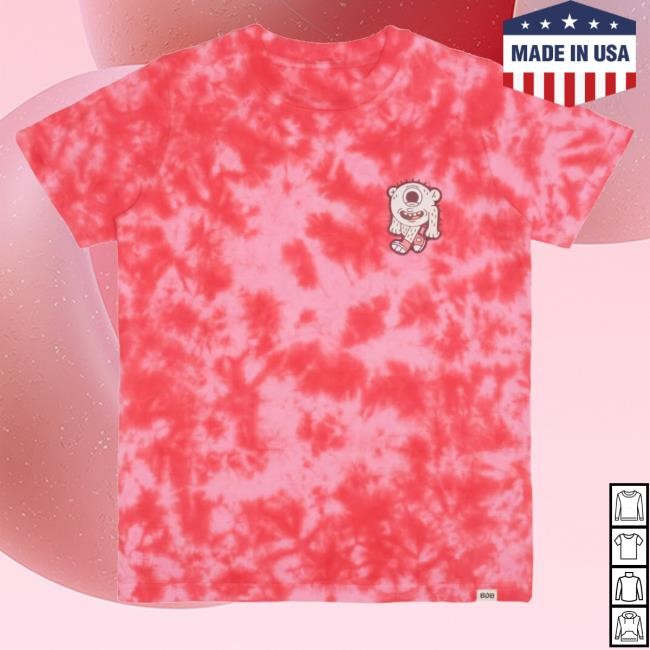 Rasberry Soda Merch Band Of Boys Red Tie Dye New Shirt