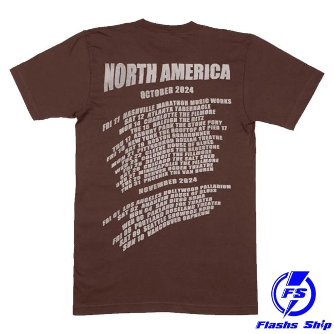 Inhaler Official Store Merch Shop Oct 24 Tour Classic Shirt