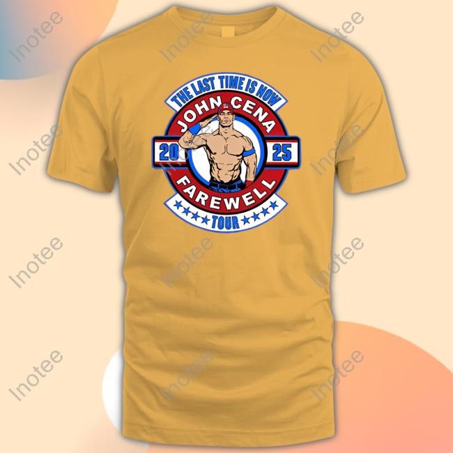 John Cena’S Farewell Tour T Shirt