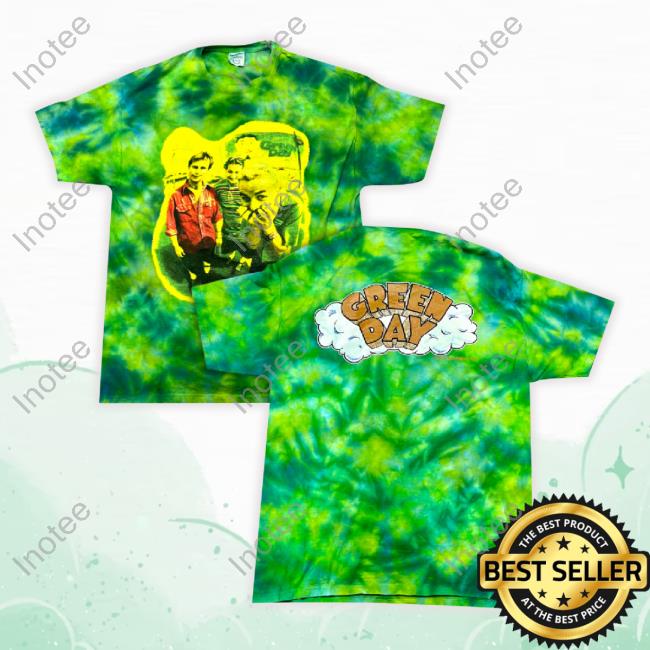 Green Day - Dookie Tie Dye Hoodie