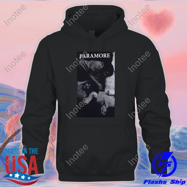 Paramore Black & White Band Photo T Shirts