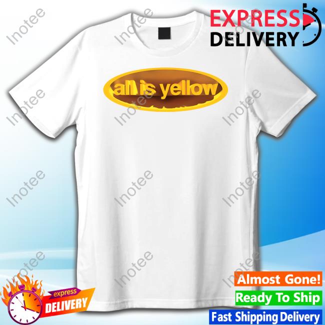 Allisyellow Shop All Is Yellow 3D Box Set New Shirt