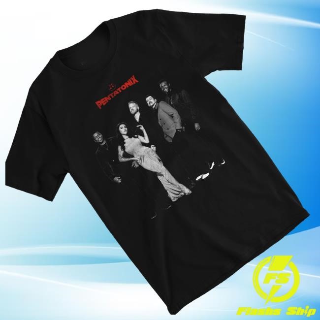 Pentatonix Official Merch Shop Store Ptx Bw Photo Black New Shirt