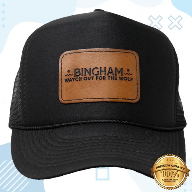 Ryanbinghamstore Ryan Bingham Watch Out For The Wolf Trucker hat