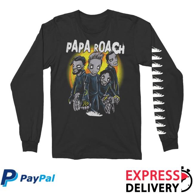 Kings Road Merch The Papa Roach Zombie Redux Tee Shirt
