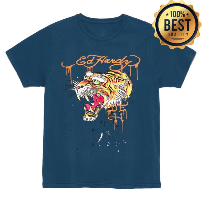 Official Ed Hardy Merch Store Screaming Tige T Shirt EdHardy Apparel Clothing Shop